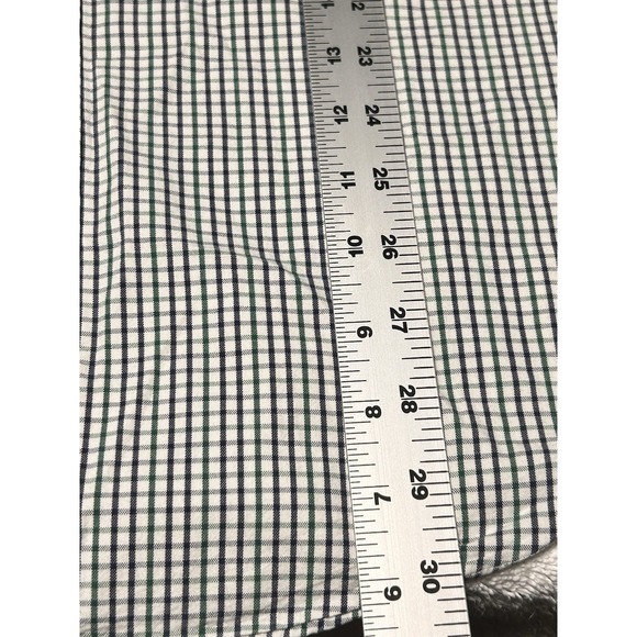 Vintage Ralph Lauren Blaire Blue Plaid Button Down Shirt Men's Size Medium - Picture 5 of 7